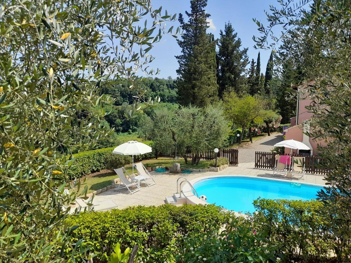Podere Il Leccione Palaia Bagian luar foto
