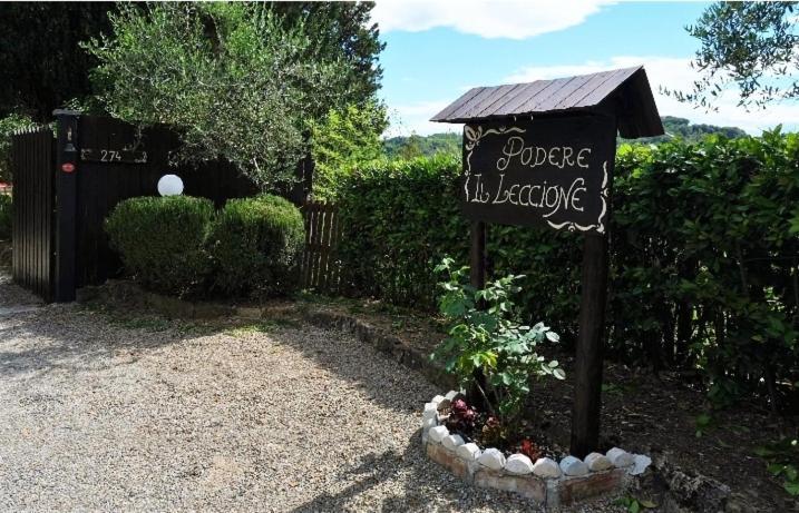 Podere Il Leccione Palaia Bagian luar foto