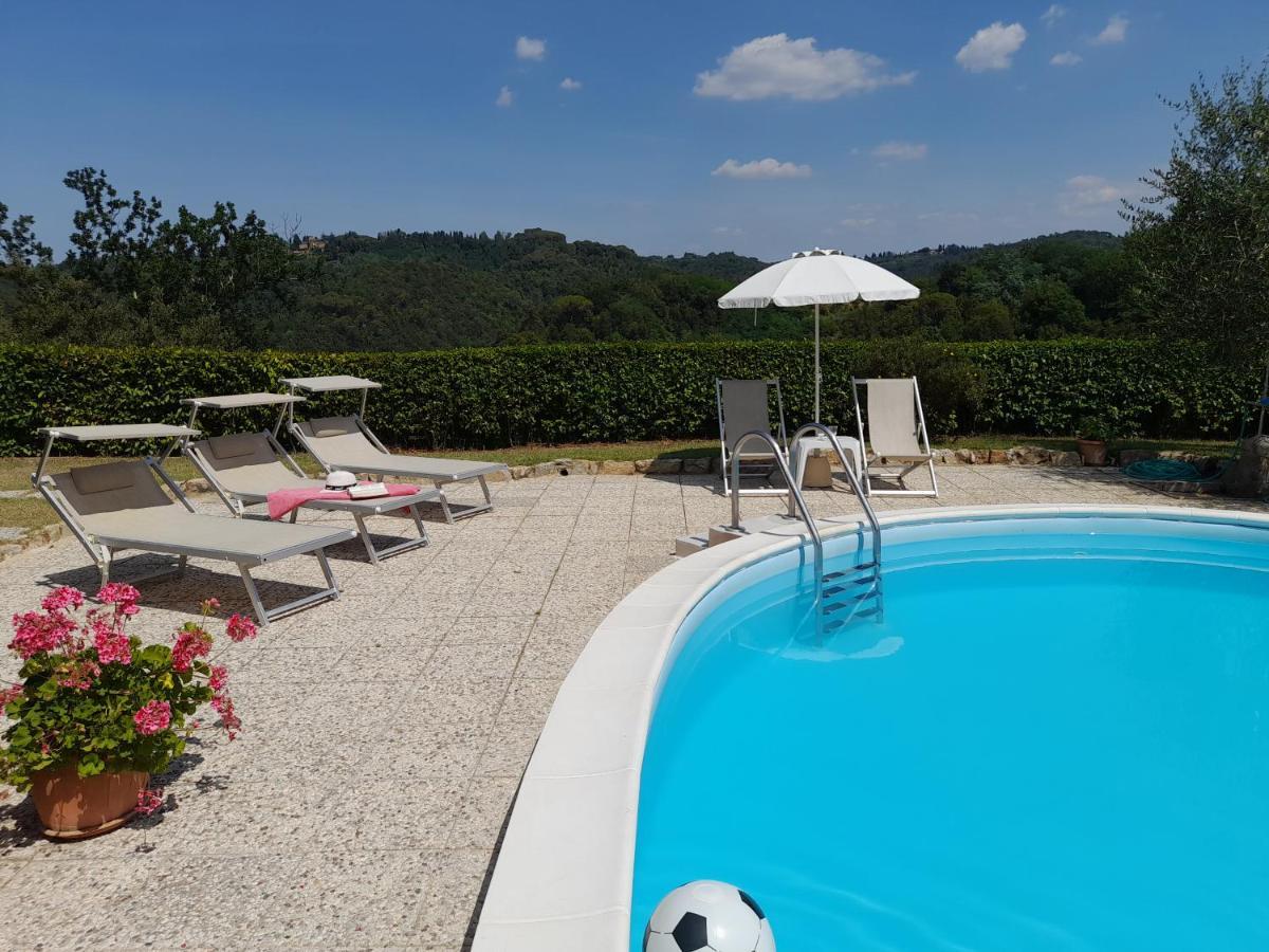 Podere Il Leccione Palaia Bagian luar foto