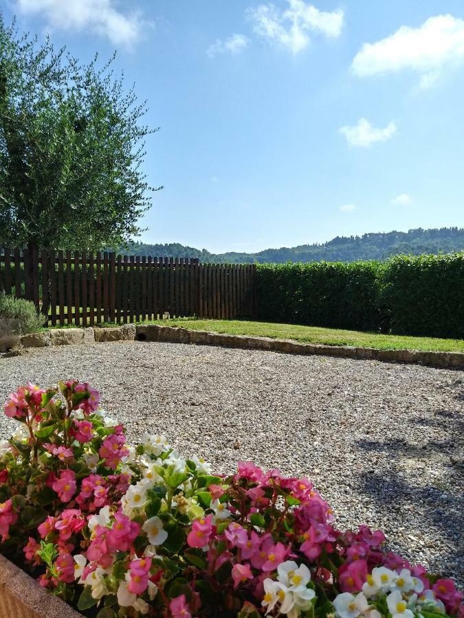 Podere Il Leccione Palaia Bagian luar foto
